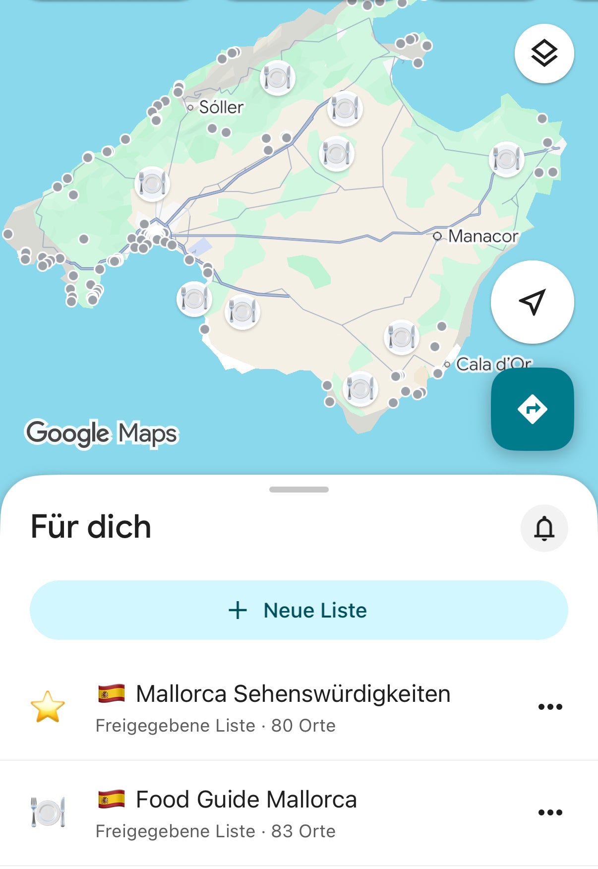 Mallorca Karte