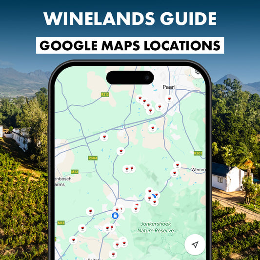 Winelands Südafrika: Google Maps Locations