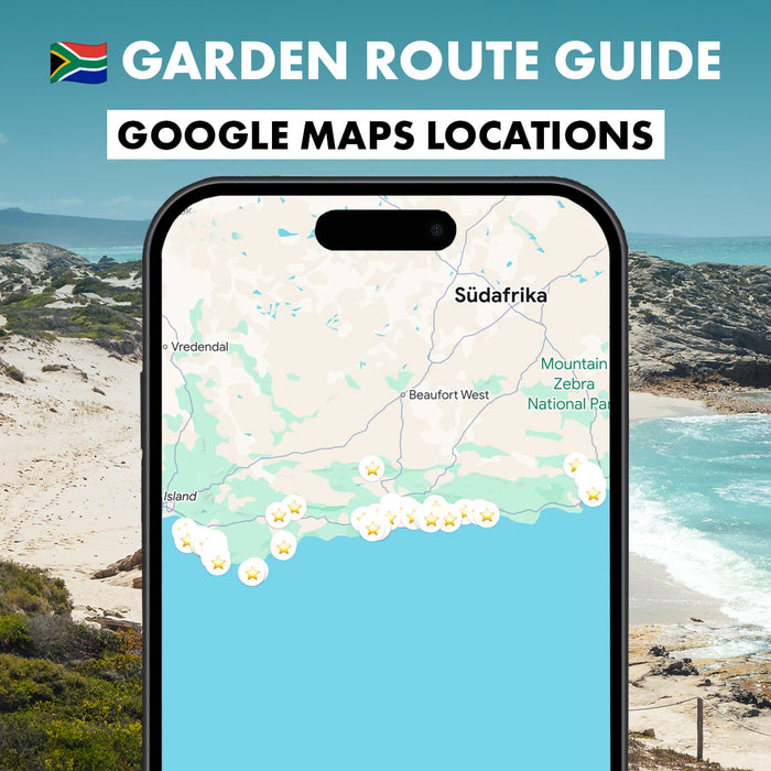 Garden Route Südafrika Karte