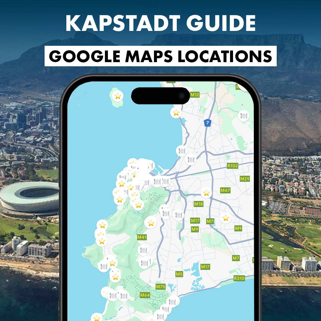 Kapstadt Südafrika: Google Maps Locations