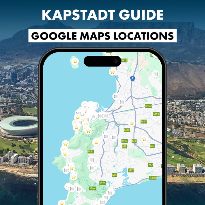Kapstadt Karte – Google Maps Guide für Kapstadt