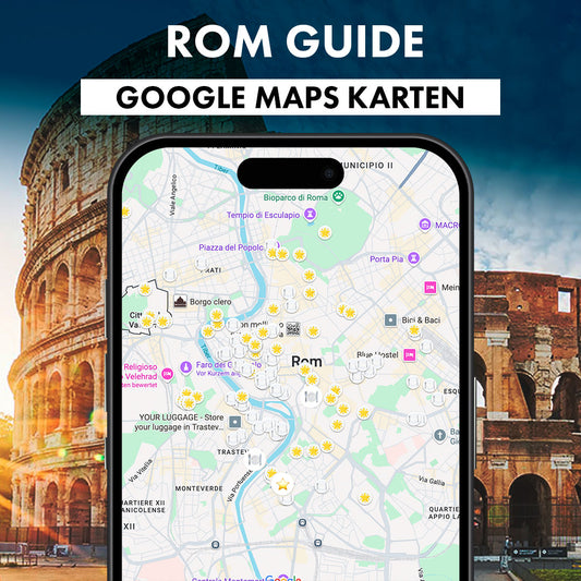 Rom Sehenswürdigkeiten Karte – 100+ Highlights in Google Maps mit 1 Klick